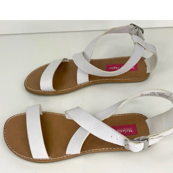 Melanie Taylor - White Strap Sandals - Picture 4 of 9
